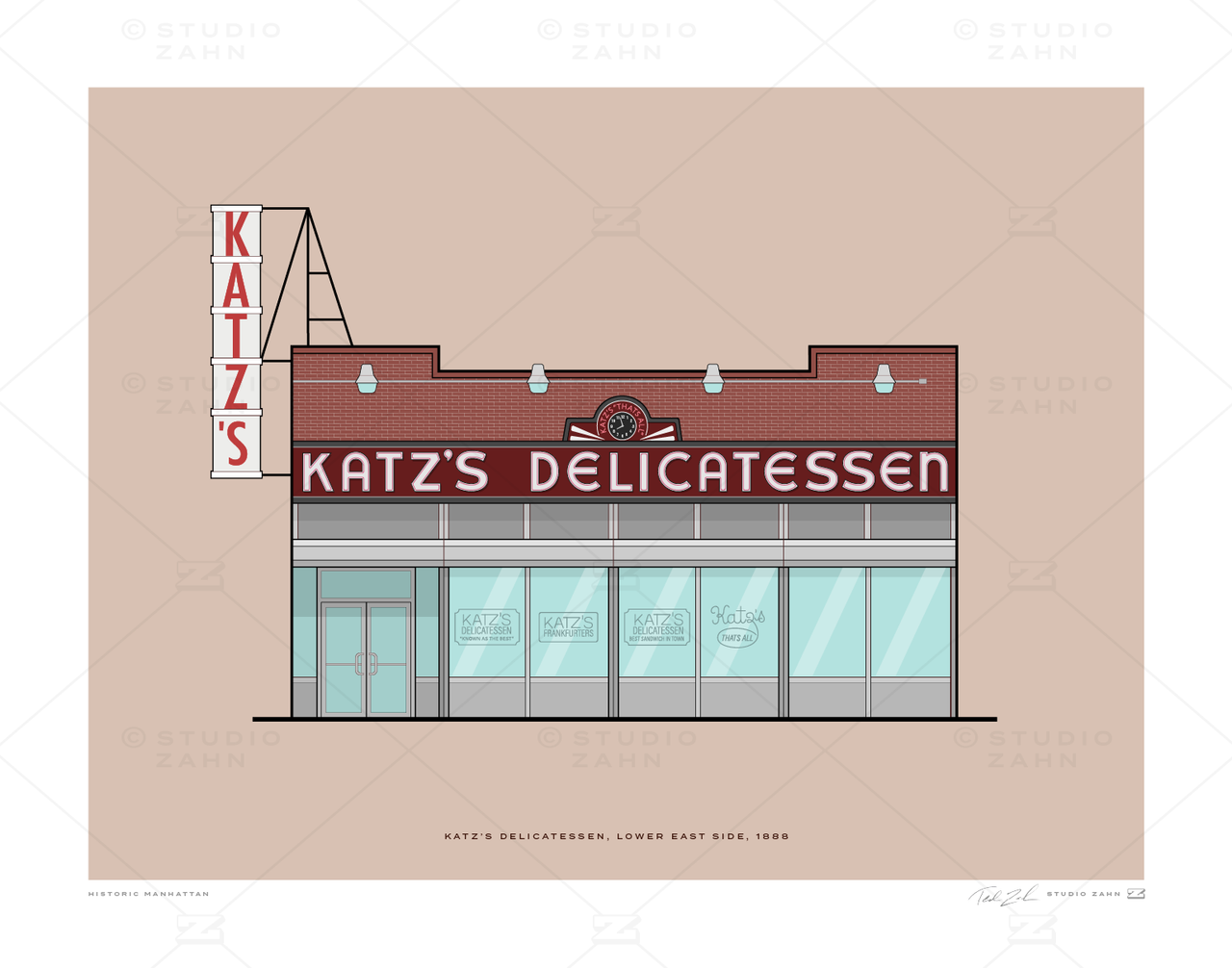 Katz's Delicatessen / Manhattan, NY