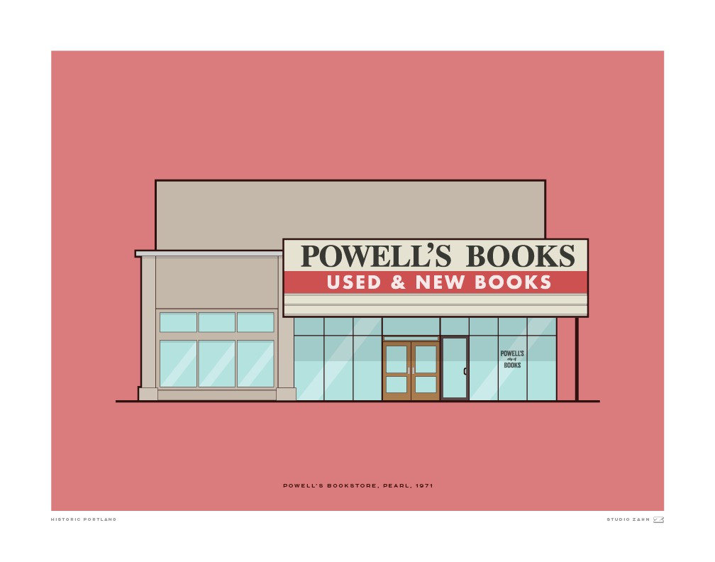 I work at Powell's Books in Portland, Oregon. Please sign our