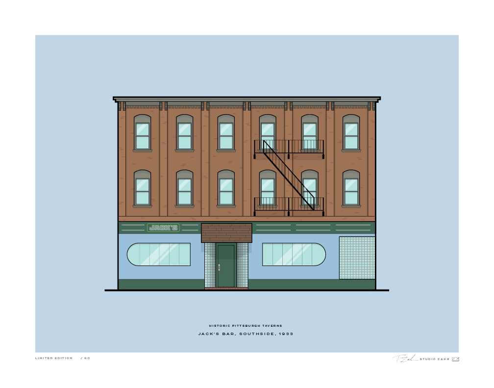 Jack's Bar / Pittsburgh, PA Studio Zahn
