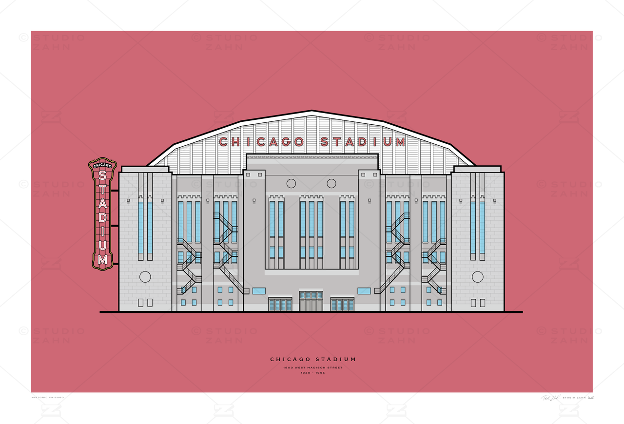 Original Chicago Stadium 1929-1995 / Chicago, IL