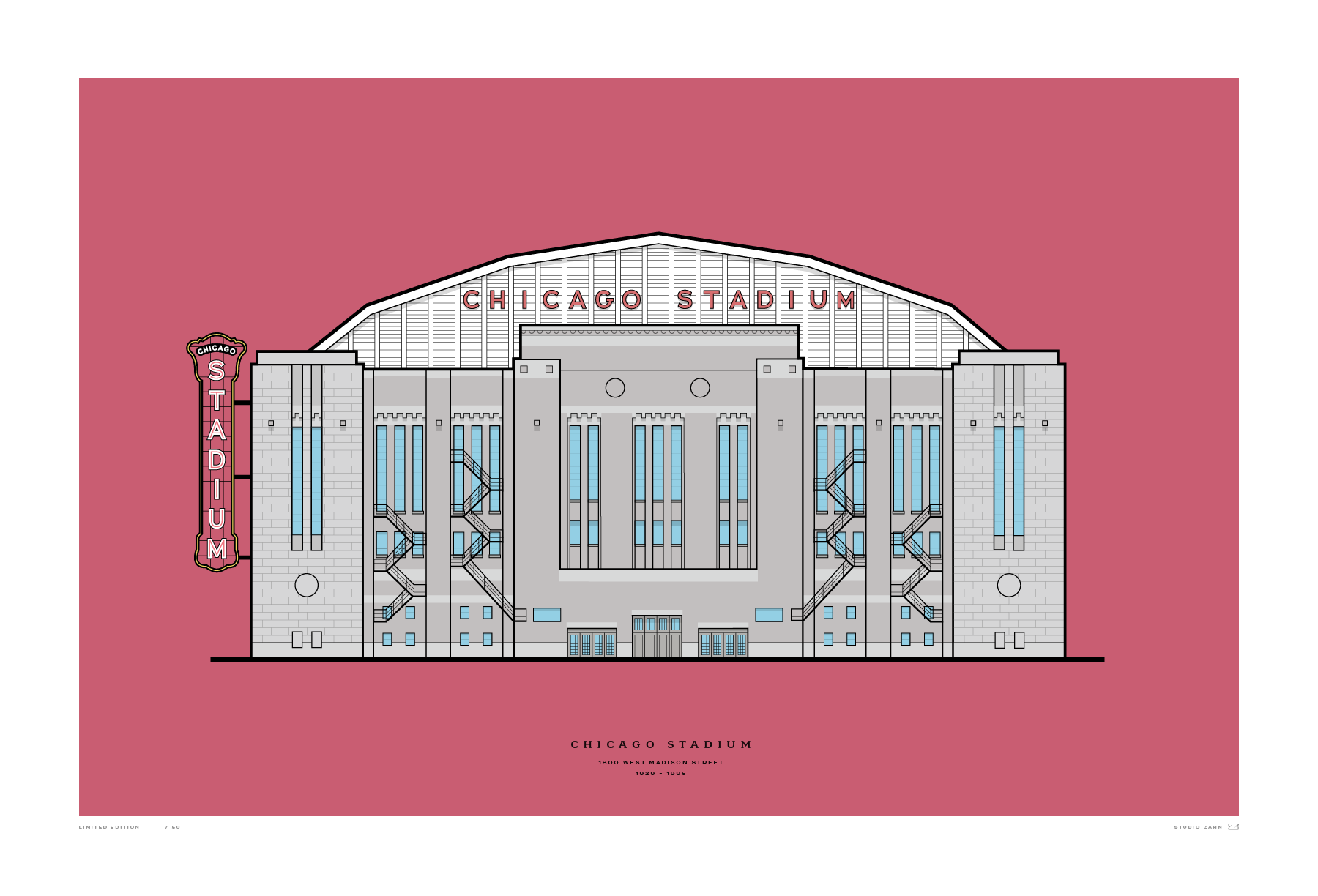 Original Chicago Stadium 1929-1995 / Chicago, IL