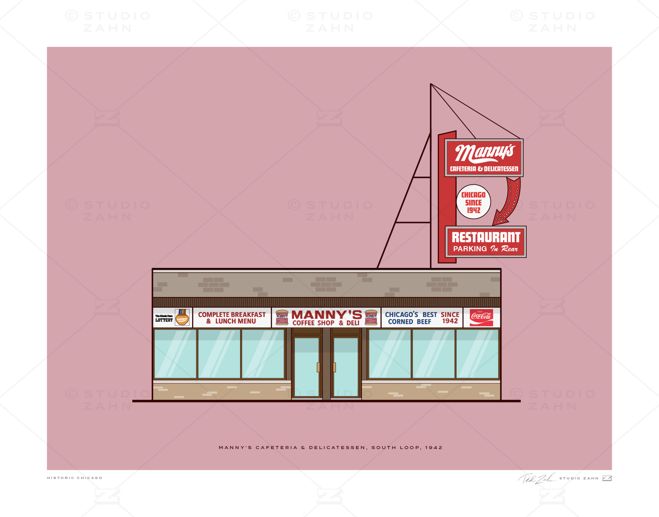 Manny's Cafeteria & Delicatessen / Chicago, IL