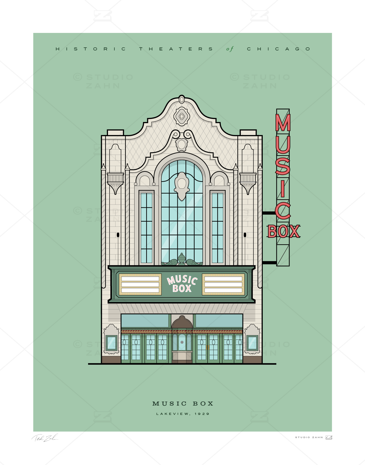 Music Box Theatre / Chicago, IL – STUDIO ZAHN