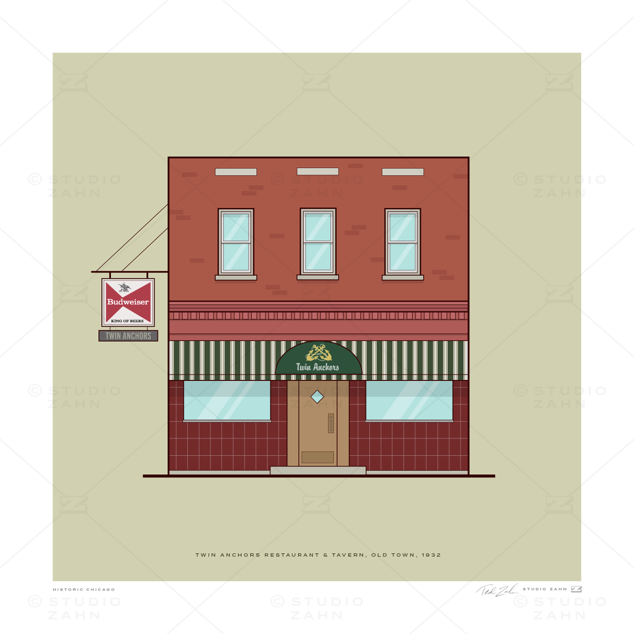Twin Anchors Restaurant / Chicago, IL