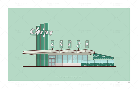 Chips Restaurant / Los Angeles, CA