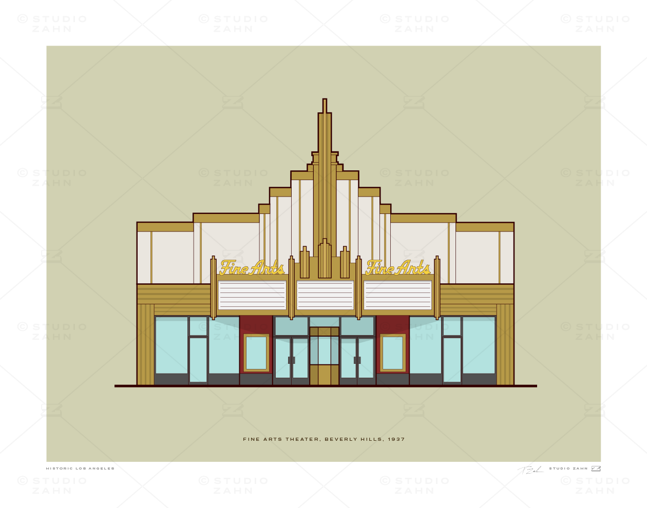 Fine Arts Theater / Los Angeles, CA